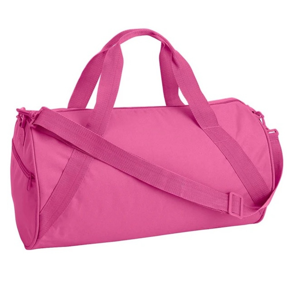 NWOT Pink Duffel Bag